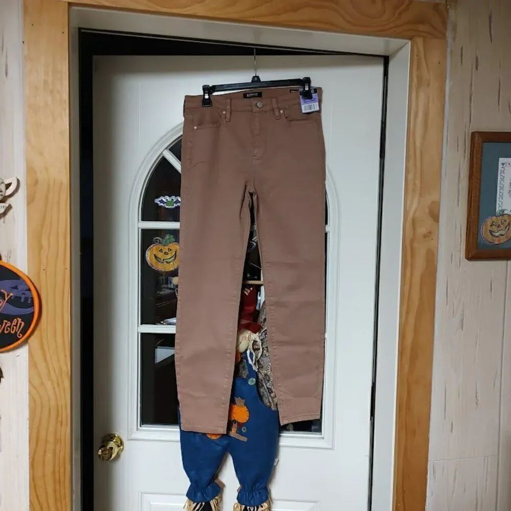 New Buffalo David Bitton Terracotta Colored High Rise Ankle Skinny Women's 4/27